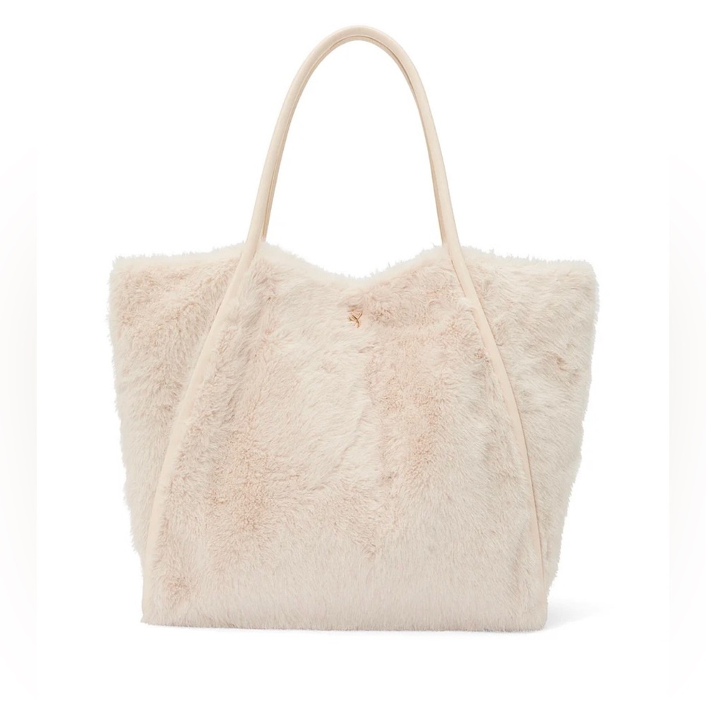 Victoria’s Secret Faux Fur Tote Bag